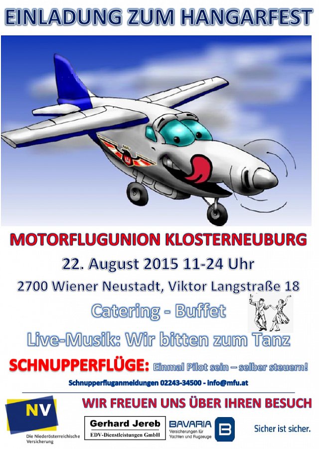 Hangarfest Motorflugunion Klosterneuburg