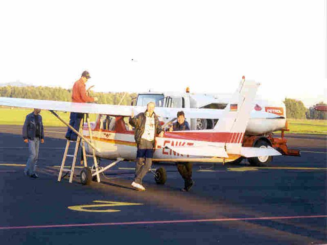 Motorflugunion Klosterneuburg, Nachtsichtflugausbildung, N-VFR Kurs in Maribor 2000
